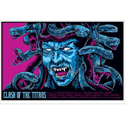 CLASH OF THE TITANS - BLUE