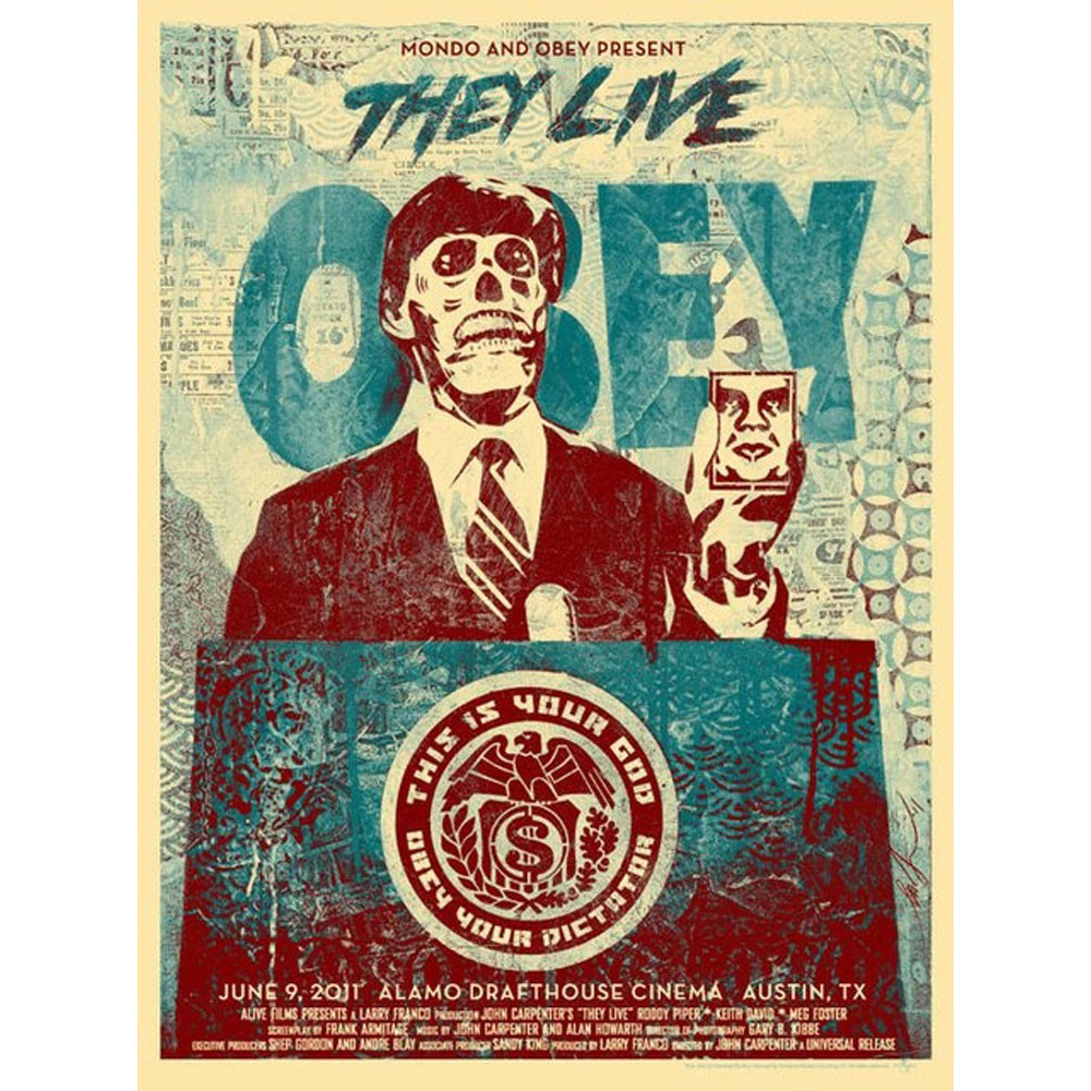 THEY LIVE - BLUE