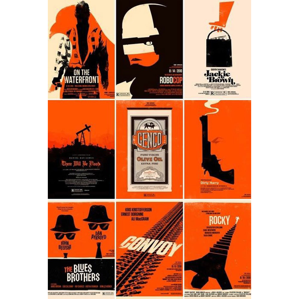 ROADSHOW PRINT SET (set of 9 prints)