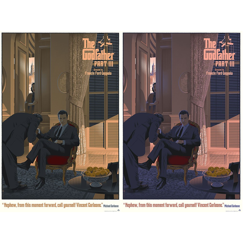 GODFATHER (THE) PART 3 - REG & VAR - Set of 2 prints