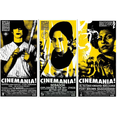 CINEMANIA (lot de 3 affiches)