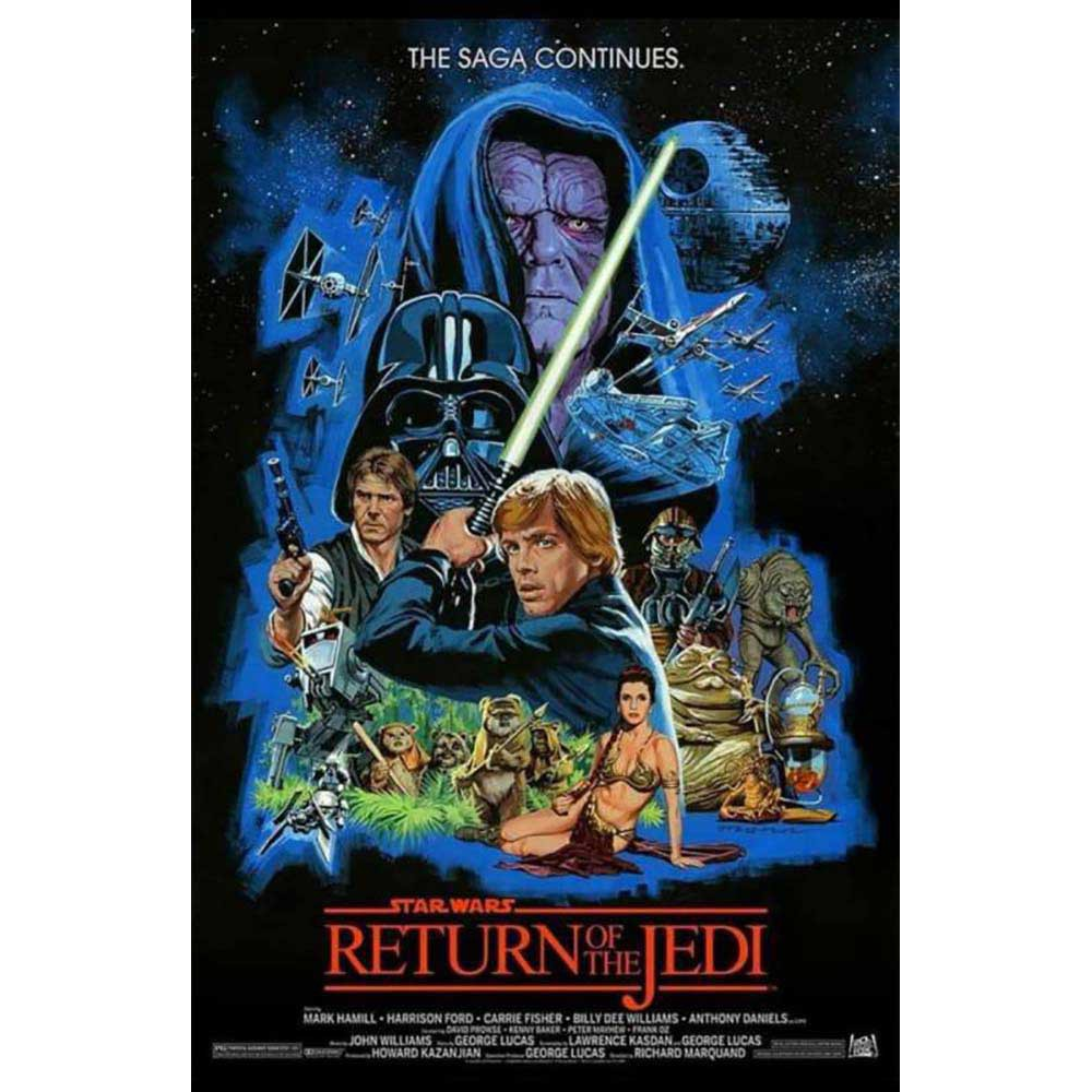 RETURN OF THE JEDI (the) - RED TITLE